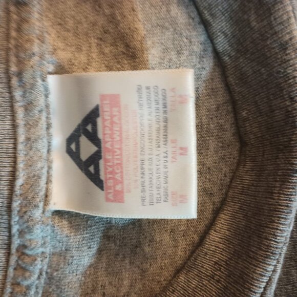 1. It is a Grunge Rock Band Trust Company t-shirt. The size is a Men's Medium. - Picture 2 of 3